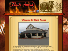 Tablet Screenshot of blackanguscafe.com
